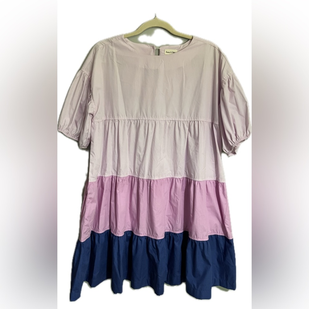 Loose multi color dress